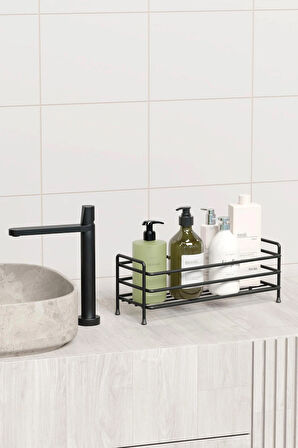 Banyo Mutfak Organizer Düzenleyici Raf Kozmetik Takı Stand Baharatlık Dolap Içi, Masa Sepet