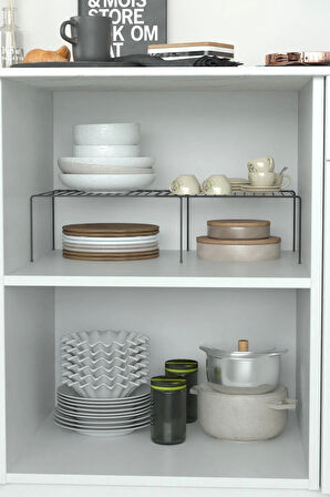 Genişleyebilir Dolap Içi Düzenleyici Organizer Tezgah Banyo Tabak Bardak Mutfak Banyo Düzenleme