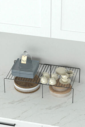 Genişleyebilir Dolap Içi Düzenleyici Organizer Tezgah Banyo Tabak Bardak Mutfak Banyo Düzenleme