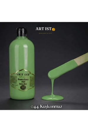 ART IST Kendinden Vernikli PLUS Su Bazlı Akrilik Boya 500 ml - 044 Kuşkonmaz