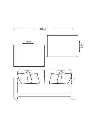 Kanvas 2 Li Kabe ve Kuran Tablosu