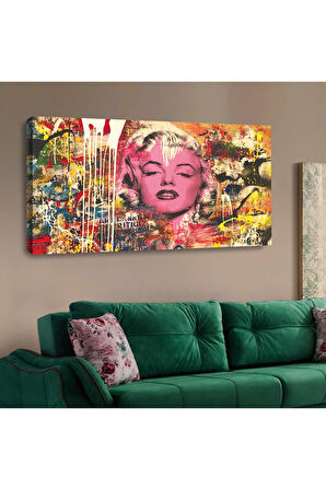 120x60 Kanvas Marilyn Monroe Modern Tablo