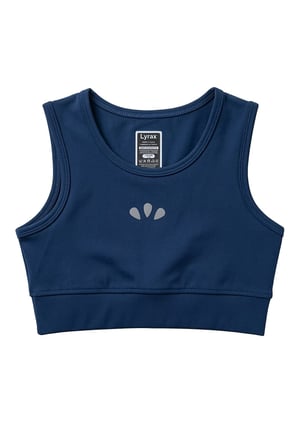 Lyrax Kabartmalı Şort Etekli Crop Kız Çocuk Sporcu Takım