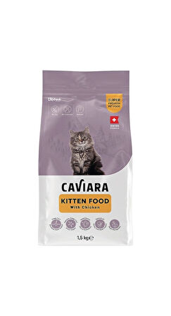 Caviara Tavuklu 1.5 kg Yavru Kedi Maması