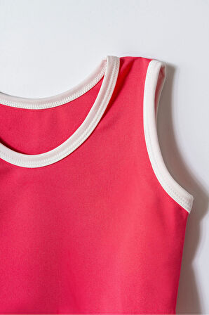 Kız Çocuk 3'lü Spor Crop Takım