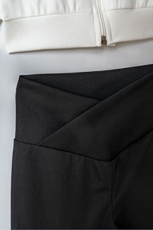 Kız Çocuk 3'lü Spor Crop Takım