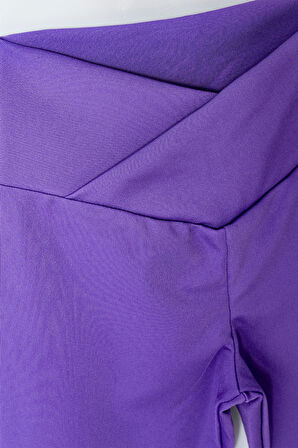 Kız Çocuk 3'lü Spor Crop Takım