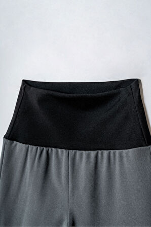 Yüksek Bel İspanyol Paça Kız Çocuk Tayt