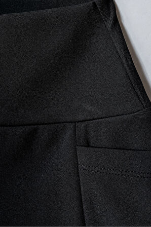 Cep Deteylı Kız Çocuk Sporcu Tayt