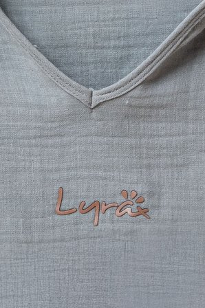 Lyrax Kabartmalı Organik %100 Pamuk Müslin Kapüşonlu Plaj Havlusu Çocuk Bebek Pareo Panço