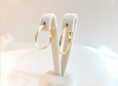 HALKA KÜPE 30 MM ARKASI KAPALI (3CM)