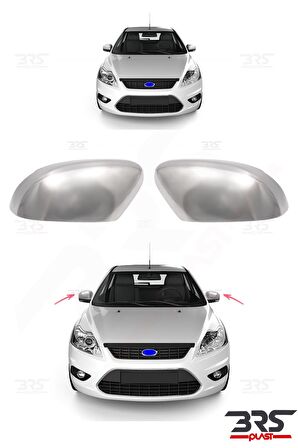 Ford Focus 3 2011 Ve Üzeri Ayna Kapağı Abs-krom 2 Prç.