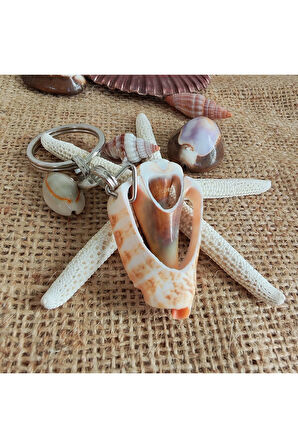 Deniz Kabuğu Anahtarlık - 12450