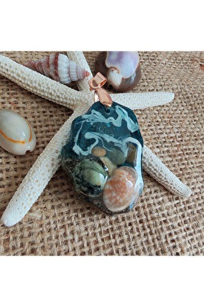 Epoksi Kolye Ucu 12516