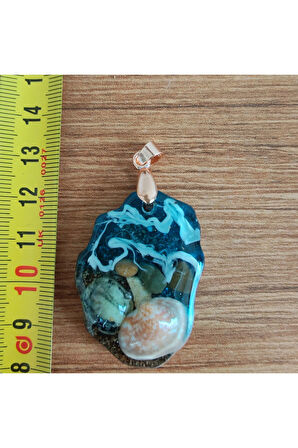 Epoksi Kolye Ucu 12516