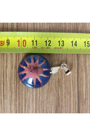 El Yapımı 3D Ahtapot Kolye Ucu - 550