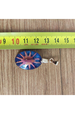 El Yapımı 3D Ahtapot Kolye Ucu - 551