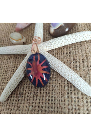 El Yapımı 3D Ahtapot Kolye Ucu - 552