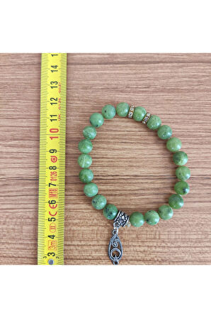 Doğal Yeşim Taşı Bileklik - 583