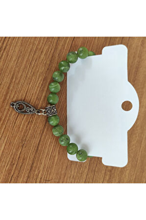 Doğal Yeşim Taşı Bileklik - 583