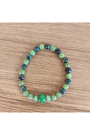 Doğal Yeşim Taşı Bileklik - 584