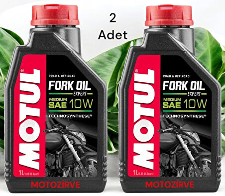 Motul Fork Oil Expert Medium 10W Amortisör Yağı 1 Litre (2 Adet)