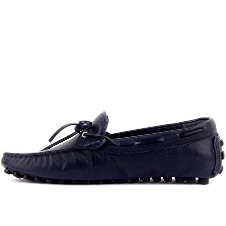 Sail Lakers - Lacivert Deri Erkek Loafer