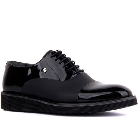 Fosco - Siyah Rugan Erkek Günlük Ayakkabı