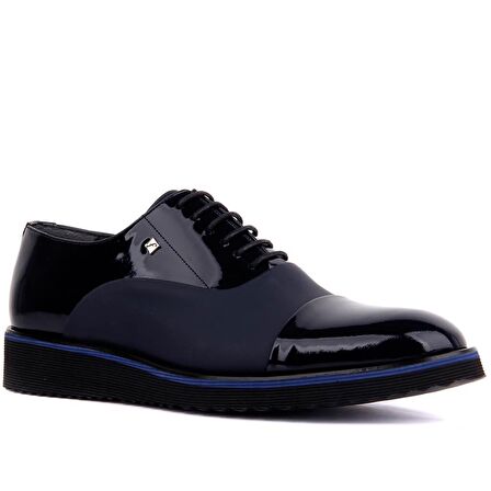 Fosco - Lacivert Rugan Erkek Günlük Ayakkabı