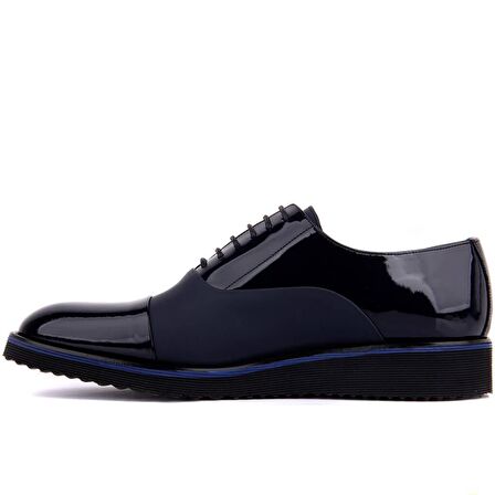 Fosco - Lacivert Rugan Erkek Günlük Ayakkabı