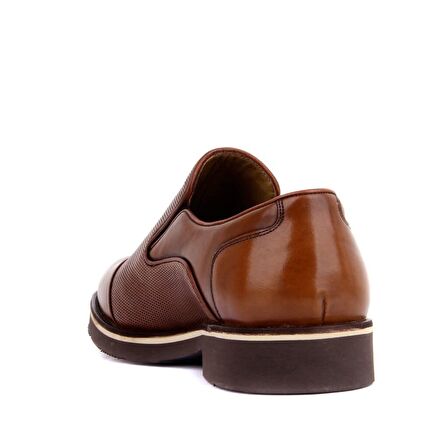 Fosco - Taba Deri Erkek Günlük Ayakkabı