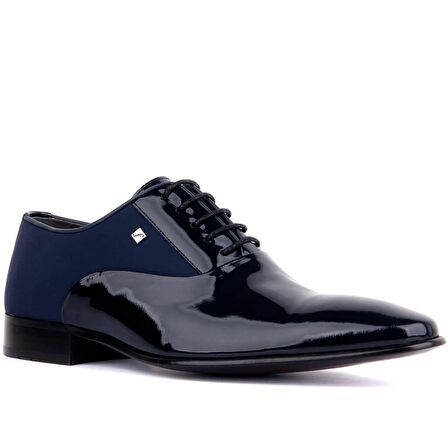 Fosco - Lacivert Rugan Erkek Klasik Ayakkabı