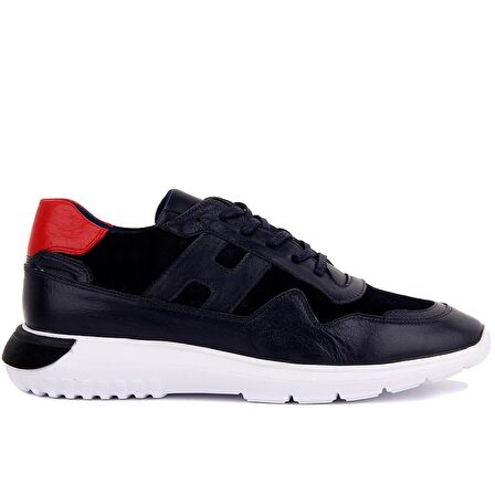 Sail Lakers - Lacivert Süet Deri Erkek Sneaker