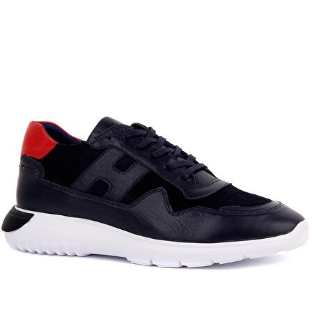 Sail Lakers - Lacivert Süet Deri Erkek Sneaker
