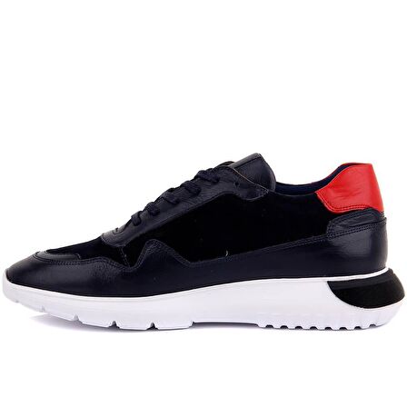 Sail Lakers - Lacivert Süet Deri Erkek Sneaker