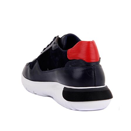 Sail Lakers - Lacivert Süet Deri Erkek Sneaker