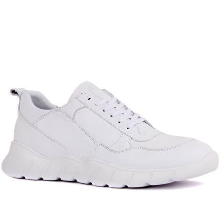 Sail Lakers - Beyaz Deri Erkek Sneaker