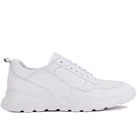 Sail Lakers - Beyaz Deri Erkek Sneaker