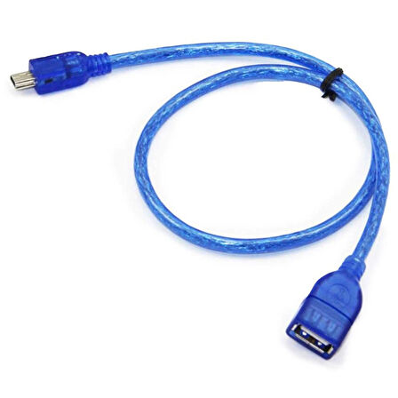 STC-0049 5 Pin Mini Usb Erkek-Usb Dişi Kablo 20CM