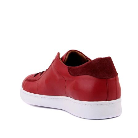 Sail Lakers - Bordo Deri Erkek Sneaker