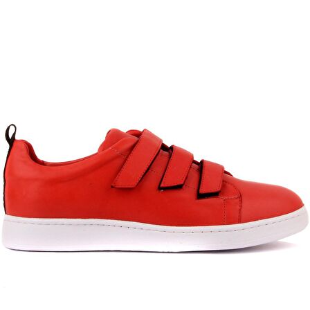 Sail Lakers - Kırmızı Deri Erkek Sneaker