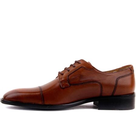 Fosco - Taba Deri Erkek Klasik Ayakkabı