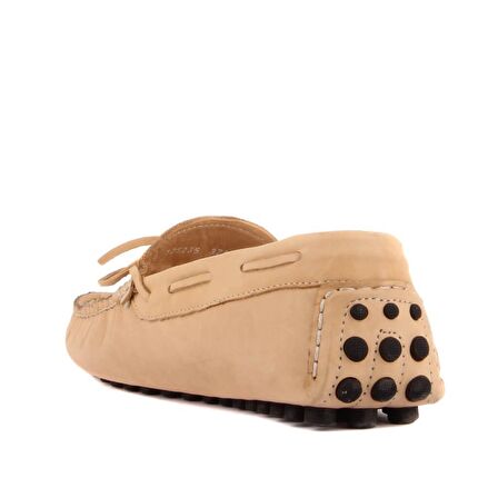 Sail Lakers - Bej Deri Erkek Loafer