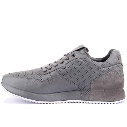 Sail Lakers - Gri Süet, Deri Erkek Sneaker