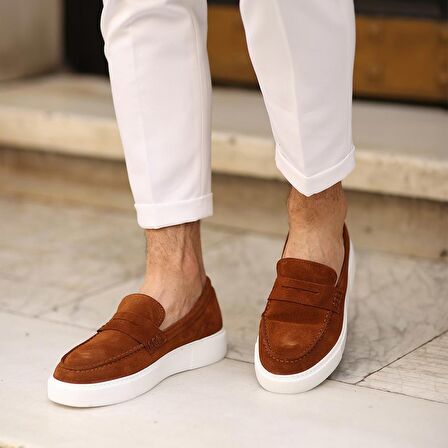 Sail Lakers - Taba Süet Deri Erkek Günlük Ayakkabı