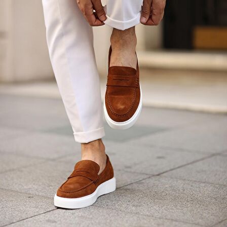 Sail Lakers - Taba Süet Deri Erkek Günlük Ayakkabı