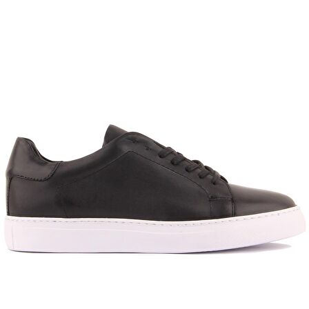 Sail Lakers - Siyah Deri Erkek Sneaker