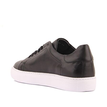 Sail Lakers - Siyah Deri Erkek Sneaker