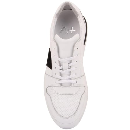 Sail Lakers - Beyaz Deri Bağcıklı Erkek Sneaker