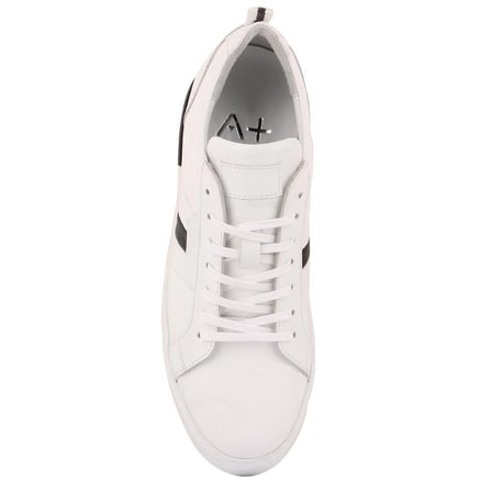 Sail Lakers - Beyaz Deri Bağcıklı Erkek Sneaker